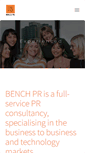 Mobile Screenshot of benchpr.com.au